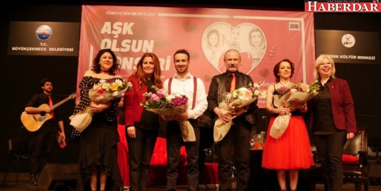 Büyükçekmece’de aşk şarkıları yankılandı