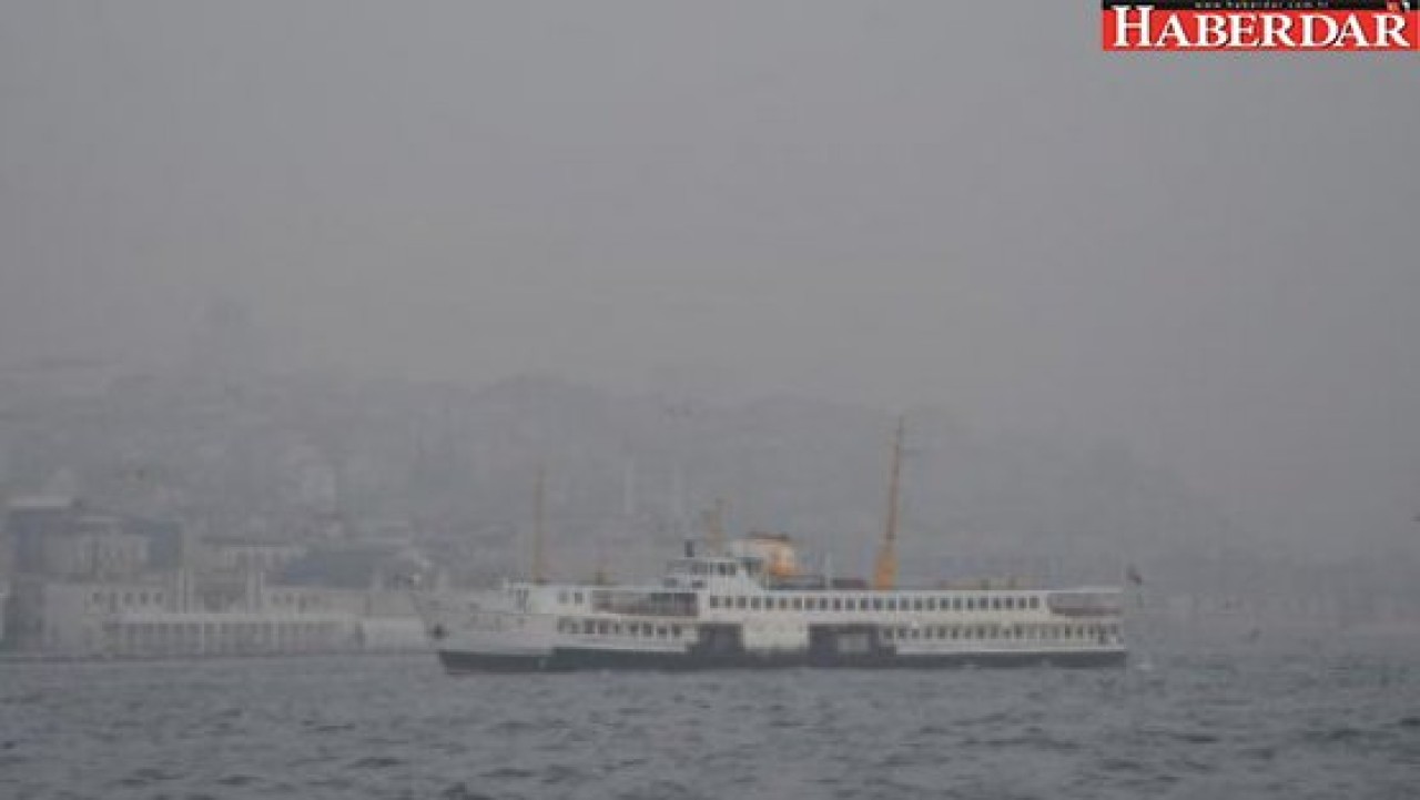 İstanbulda vapur seferleri iptal!