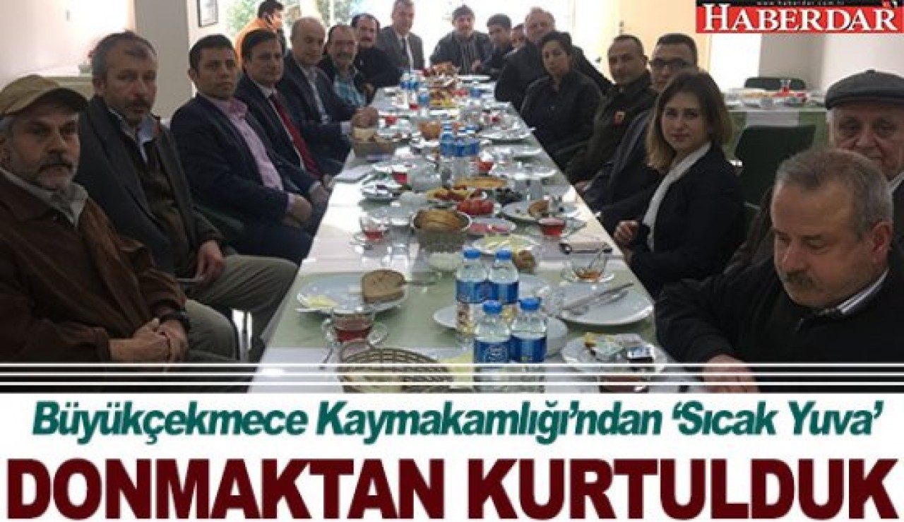 Donmaktan kurtulduk!