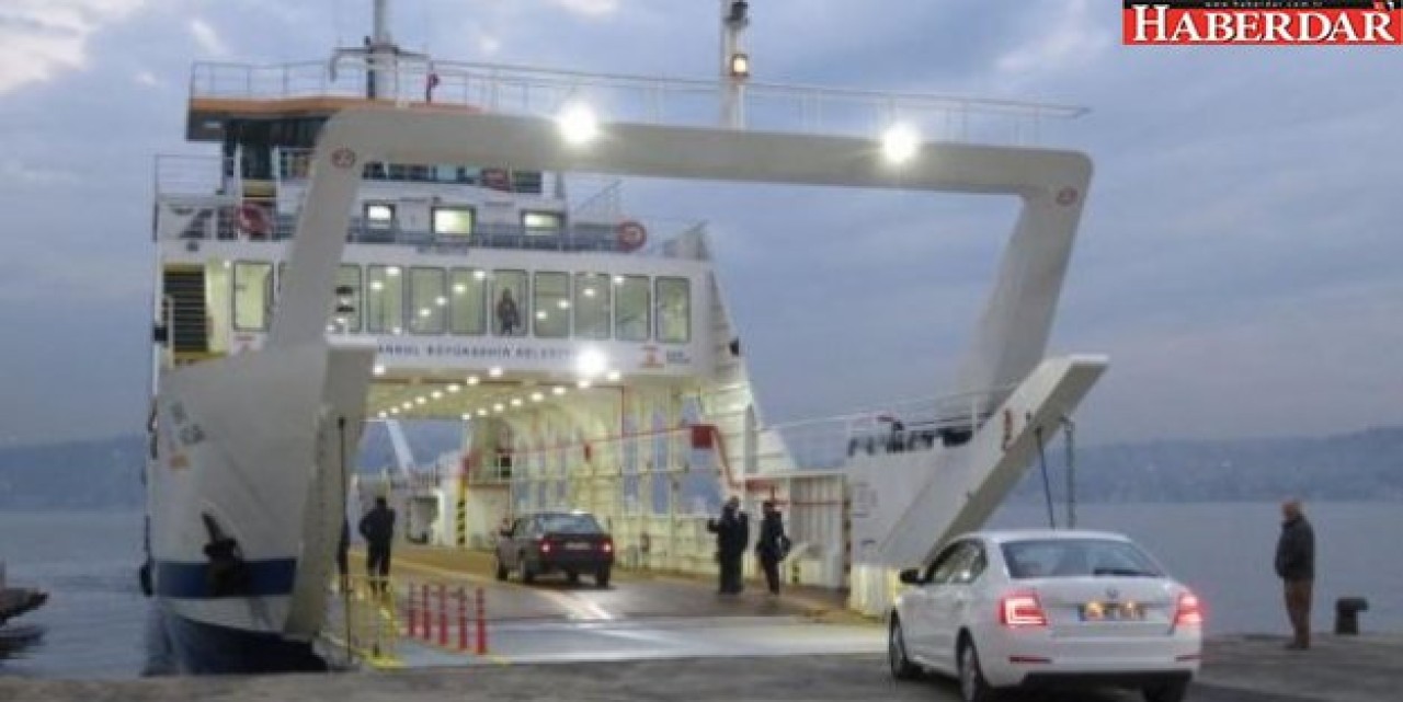 İstinye - Çubuklu arabalı vapuru başlıyor