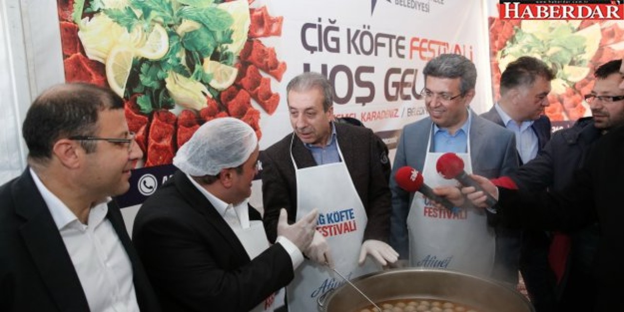 ÇİĞ KÖFTE FESTİVALİ’NE BÜYÜK İLGİ