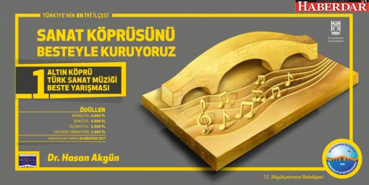 Büyükçekmece Belediyesi, beste yarışması düzenliyor!