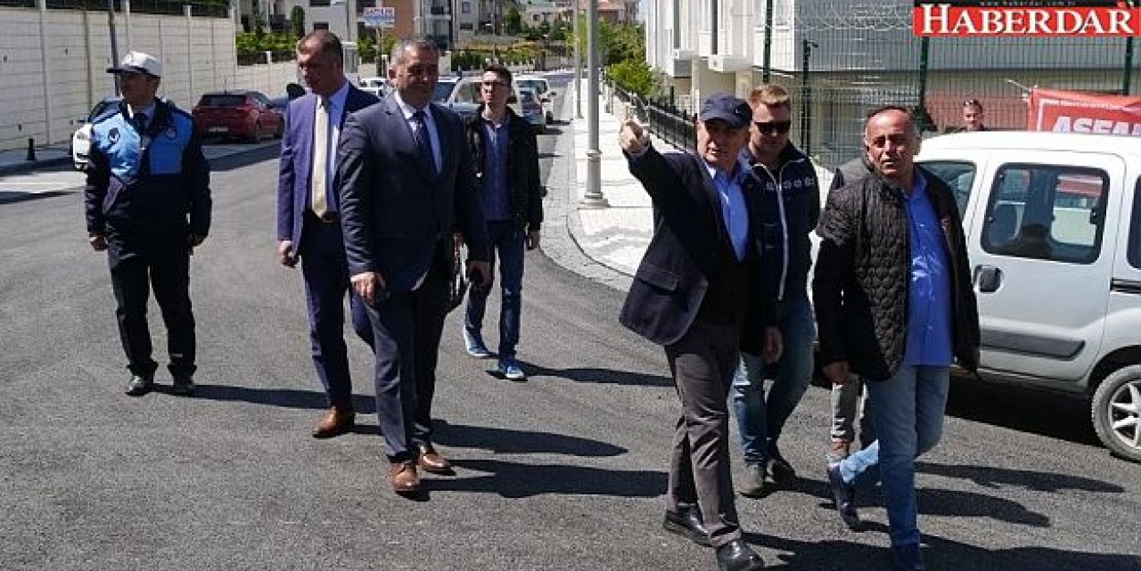 Akgün: Avrupa standartlarında bir cadde yaptık!