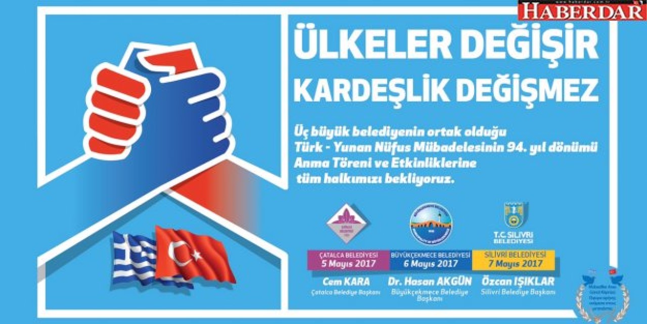 Ülkeler değişir, kardeşlik değişmez