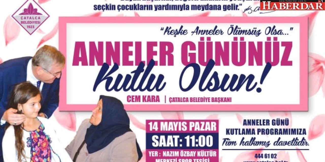 Gelin, Anneler Günü’nü hep birlikte kutlayalım