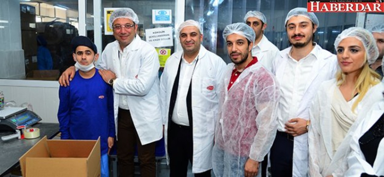 İmamoğlu, işe yerleştiren engelli bireyleri ziyaret etti