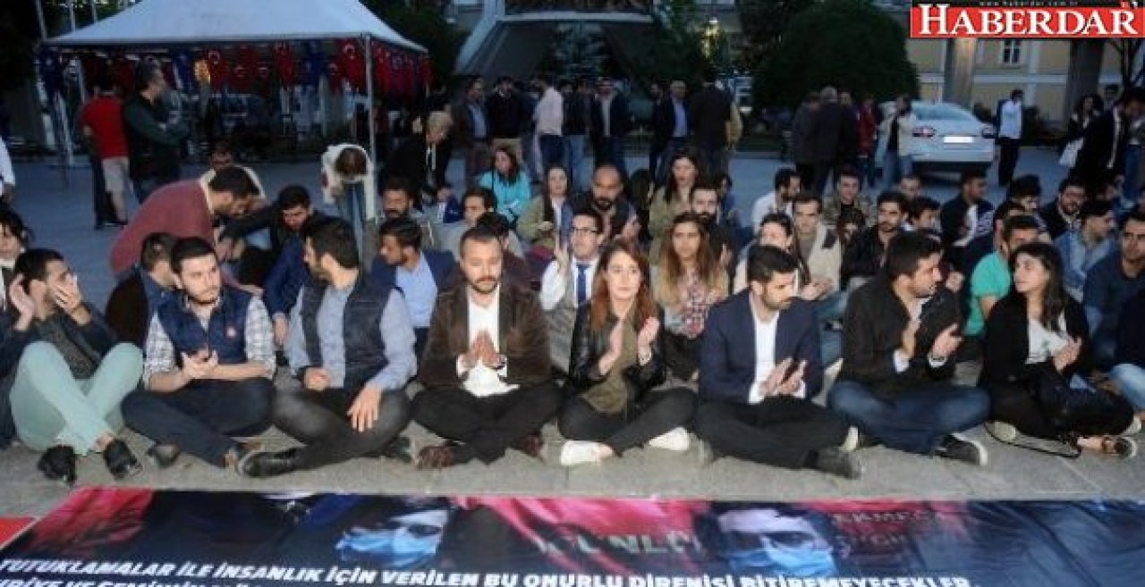 CHPli gençlerden Gülmen ve Özakçaya destek