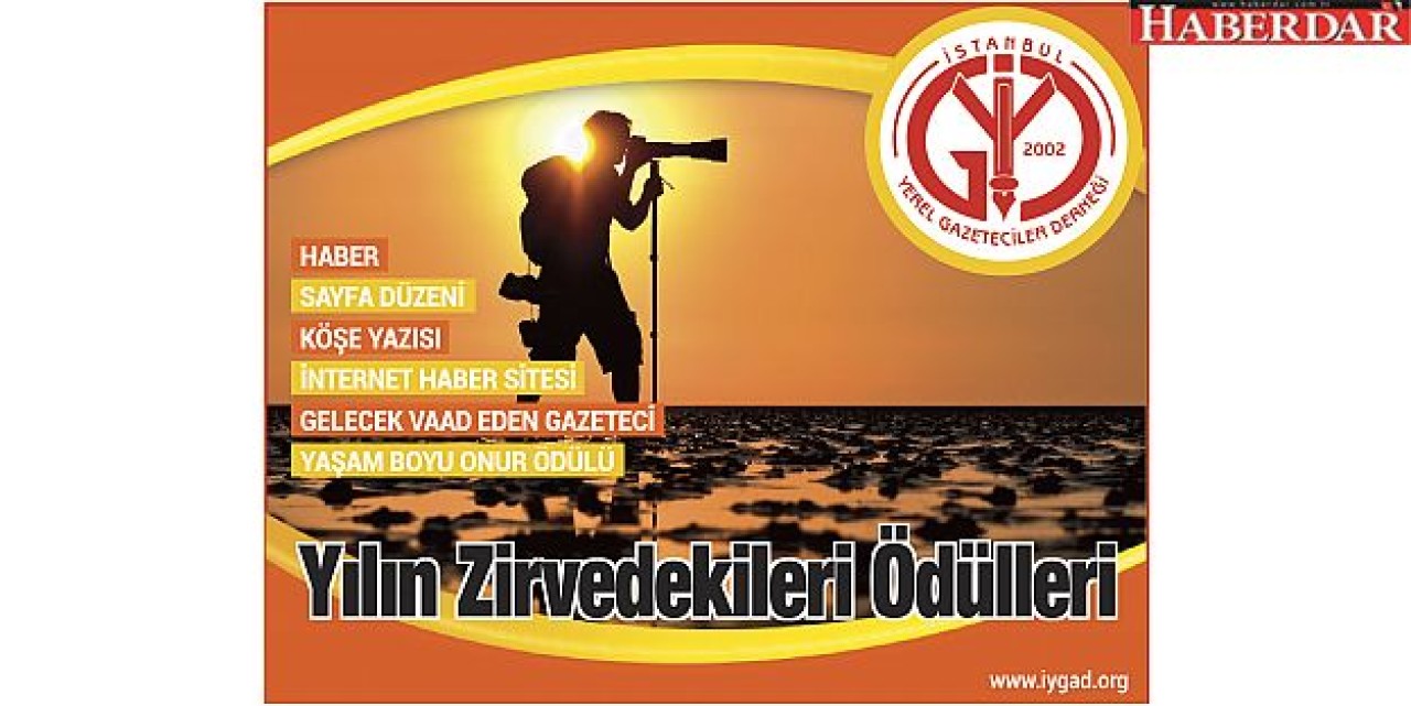 İYGAD Yılın Zirvedekileri Ödüllerinin 2.sini düzenliyor