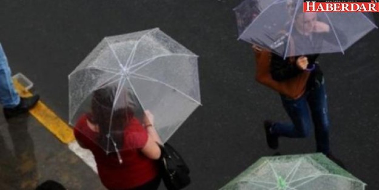 İstanbulda sağanak yağış uyarısı