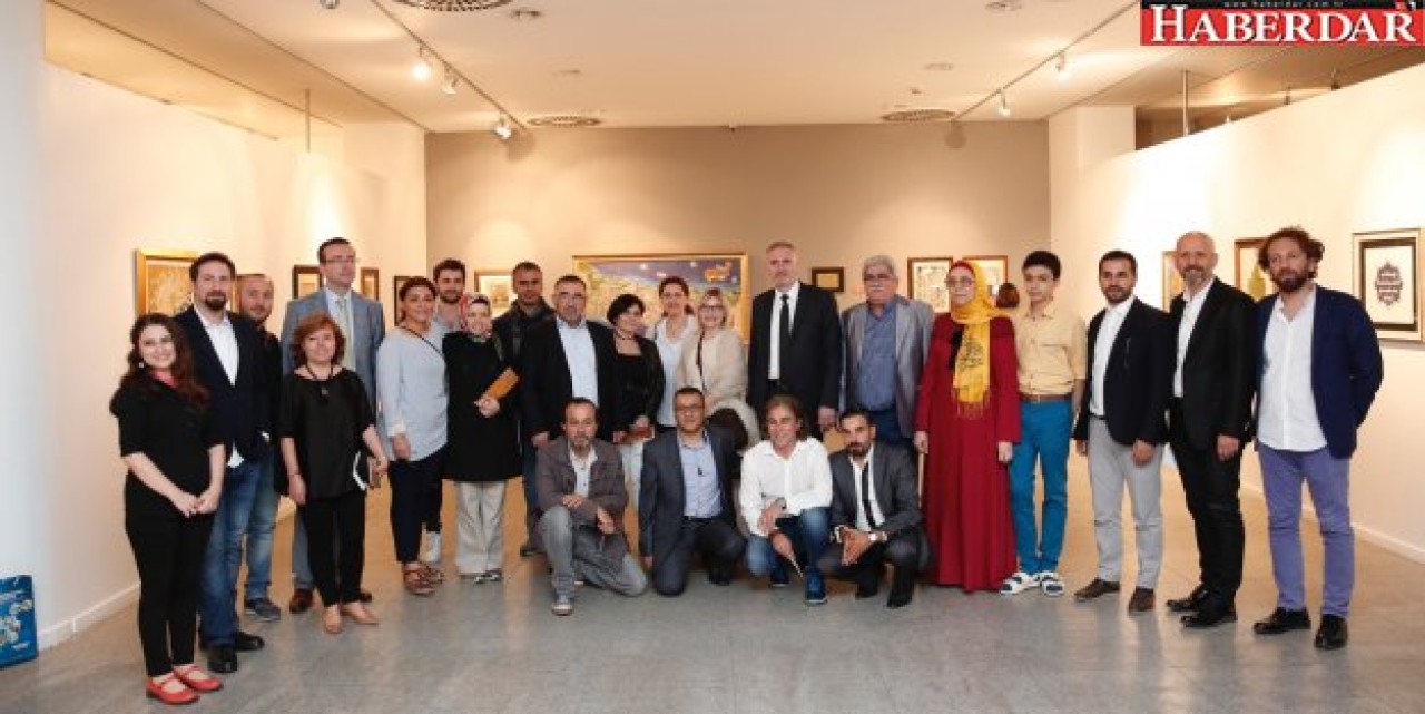18 ÜLKEDEN 76 SANATÇI 8İNCİ MEŞK SERGİSİNDE BULUŞTU