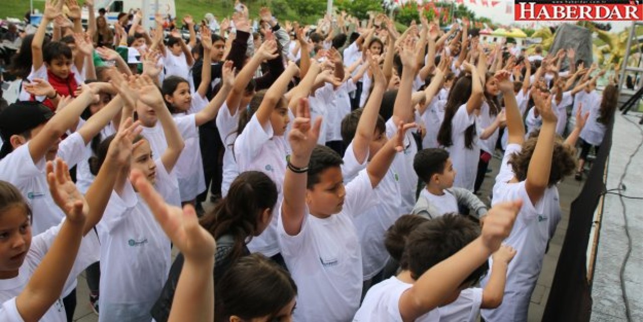 ÇOCUKLAR ÇEVRE HAFTASINI KUTLADI