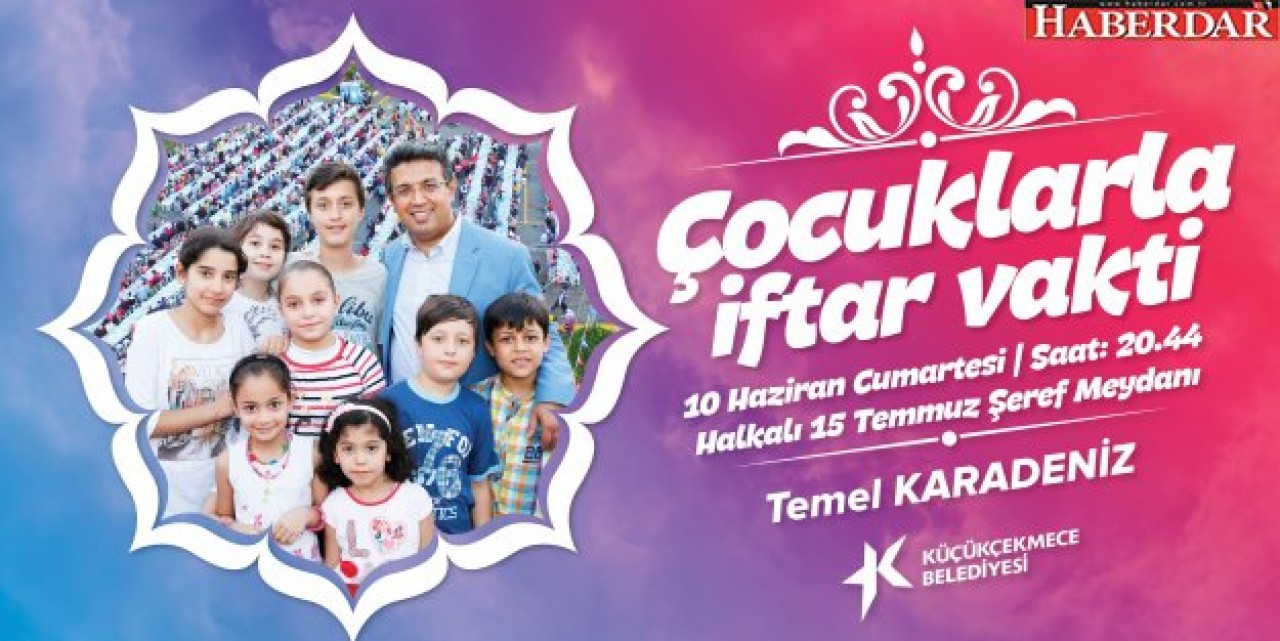 9 BİN ÇOCUK AYNI SOFRADA