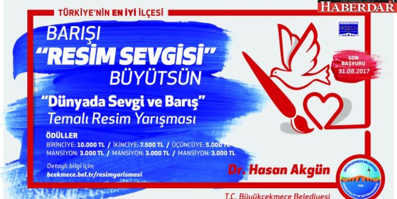 Büyükçekmece Belediyesi resim yarışması düzenliyor!