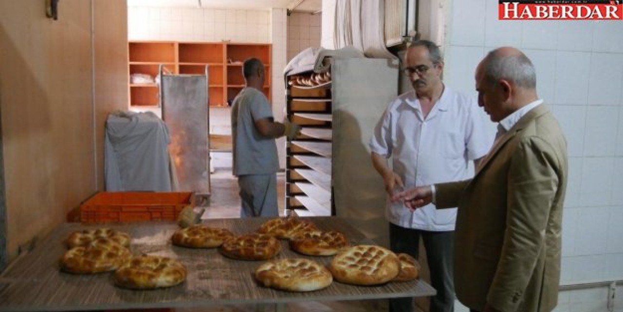 Başkan Akgün’den fırınlara ani denetim