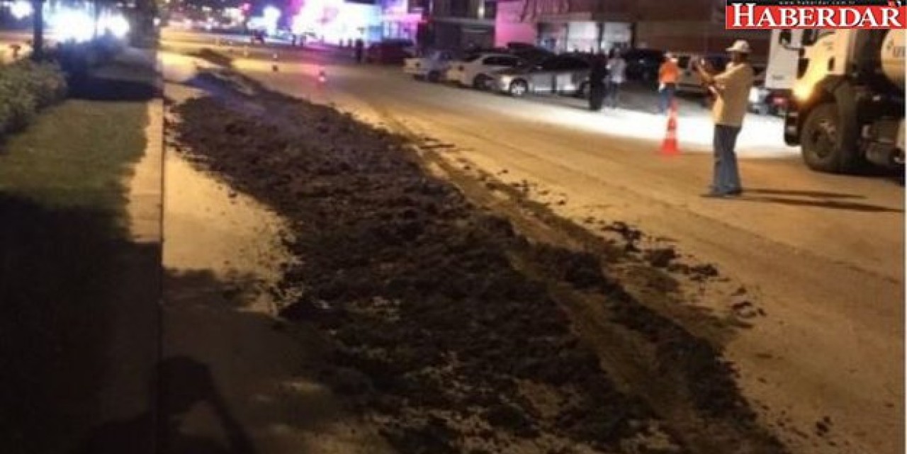 Kılıçdaroğlunun konaklayacağı yerin önüne gübre döktüler