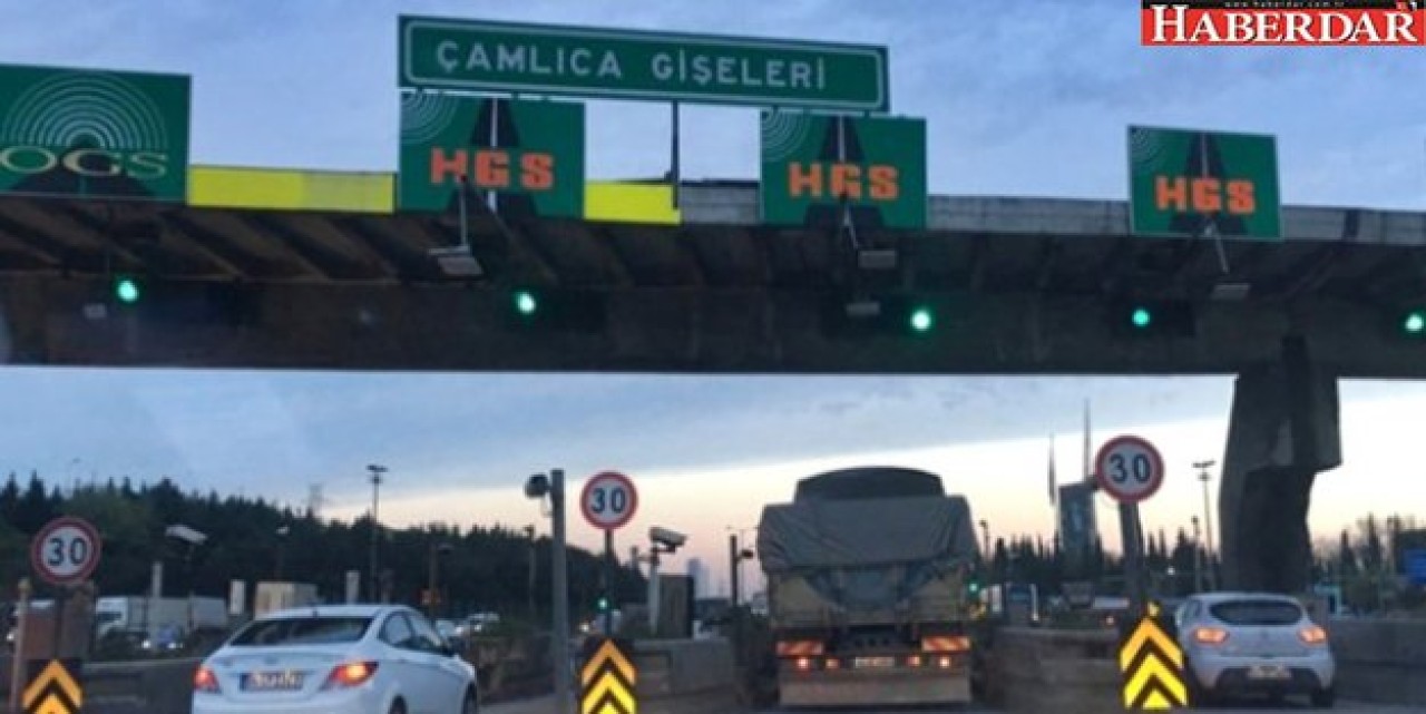 Çamlıca Gişelerine de Serbest Geçiş Sistemi Geliyor