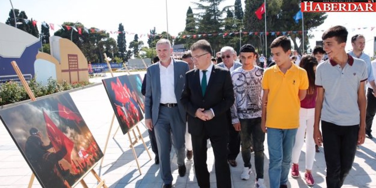 KÜÇÜKÇEKMECE’DE 15 TEMMUZ ETKİNLİKLERİ BAŞLADI