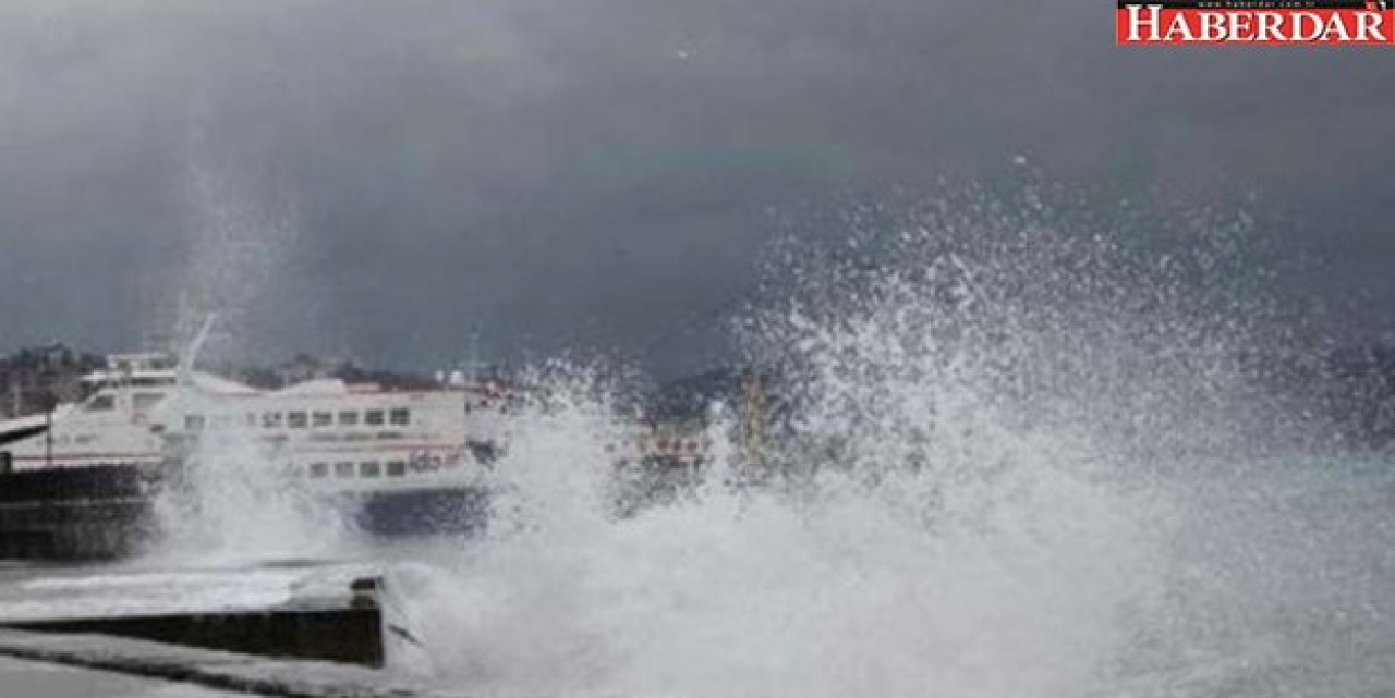 İşte iptal edilen İDO seferleri!