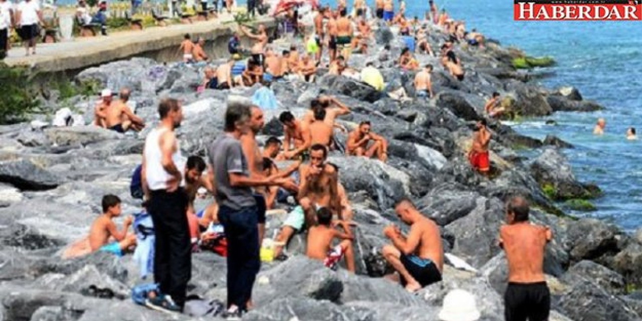 Nem oranı yüzde 93ü gördü... Sahiller doldu taştı