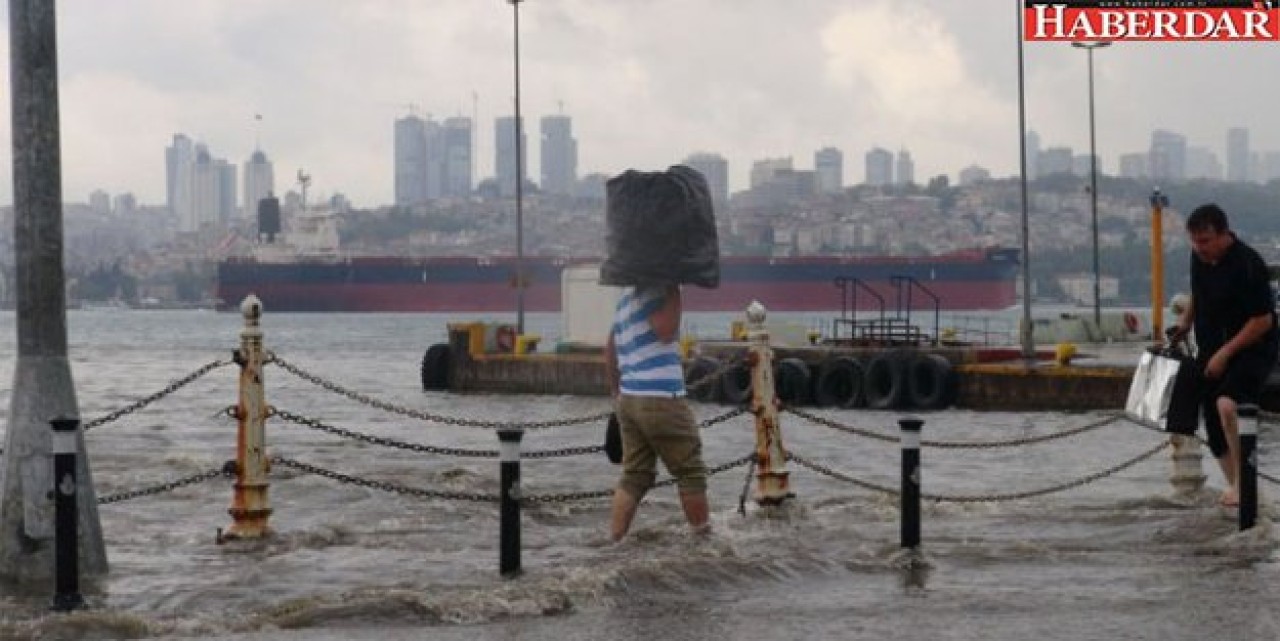 İstanbula kuvvetli sağanak geliyor