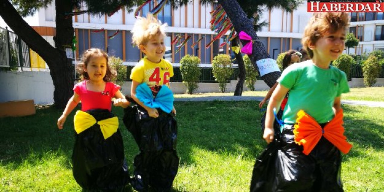 AÇIK HAVADA EĞLENİRKEN ÖĞRENİYORLAR