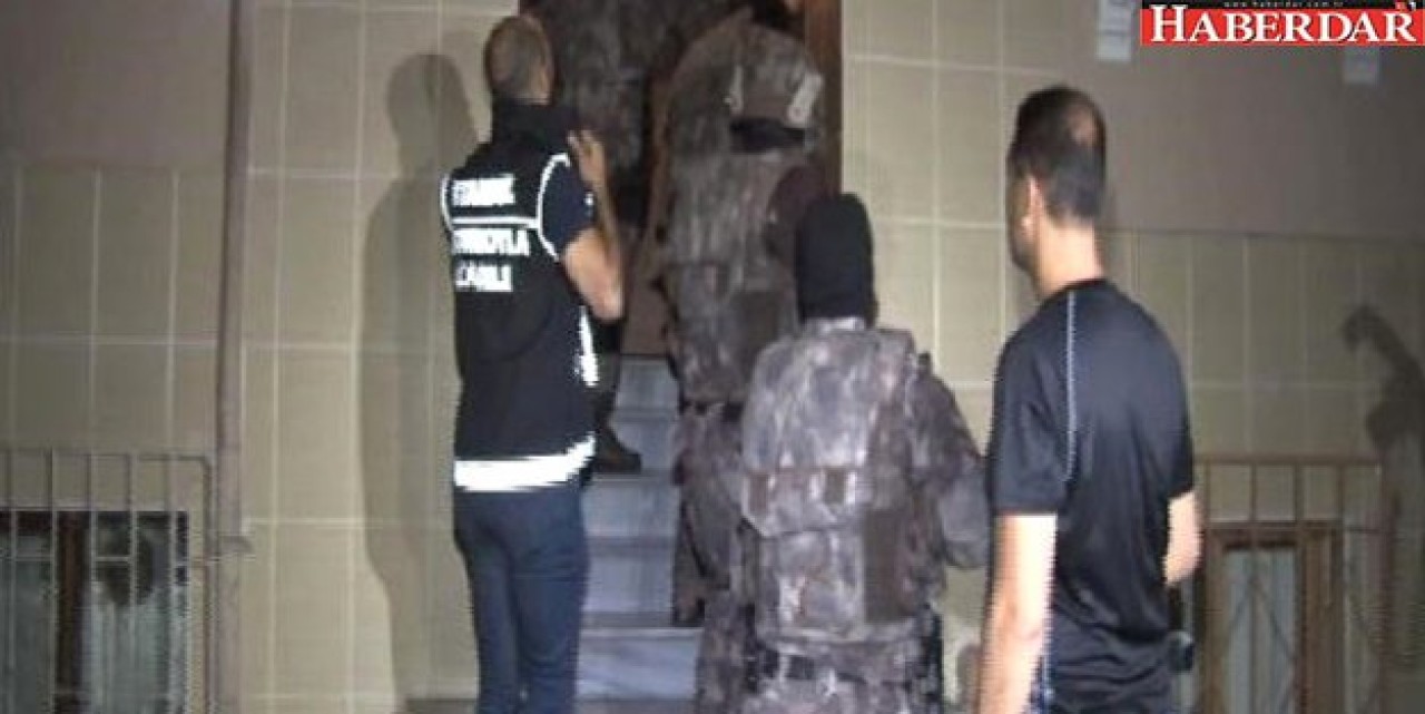 13 Adrese Helikopter Destekli Uyuşturucu Operasyonu