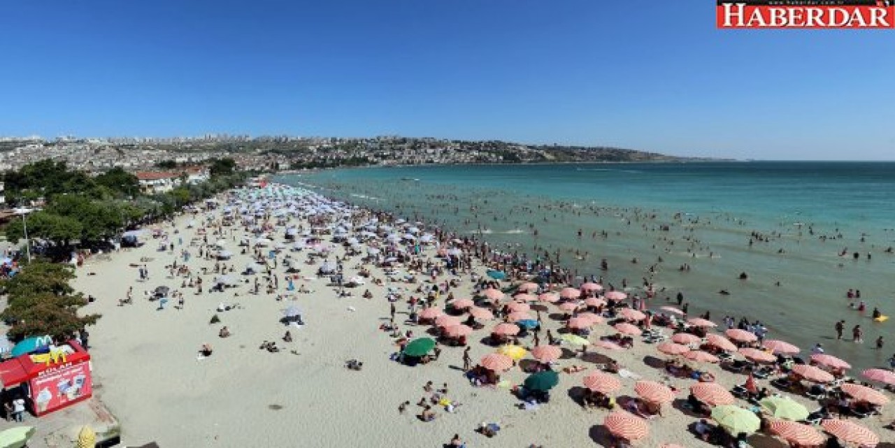 Büyükçekmece sahilleri bu yaz mevsiminde de sorun yaşanmadı