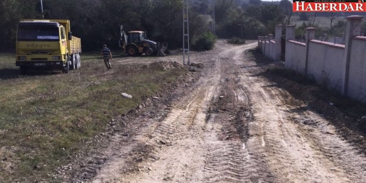 Çatalca’da yeni imar yolları açılmaya devam ediyor