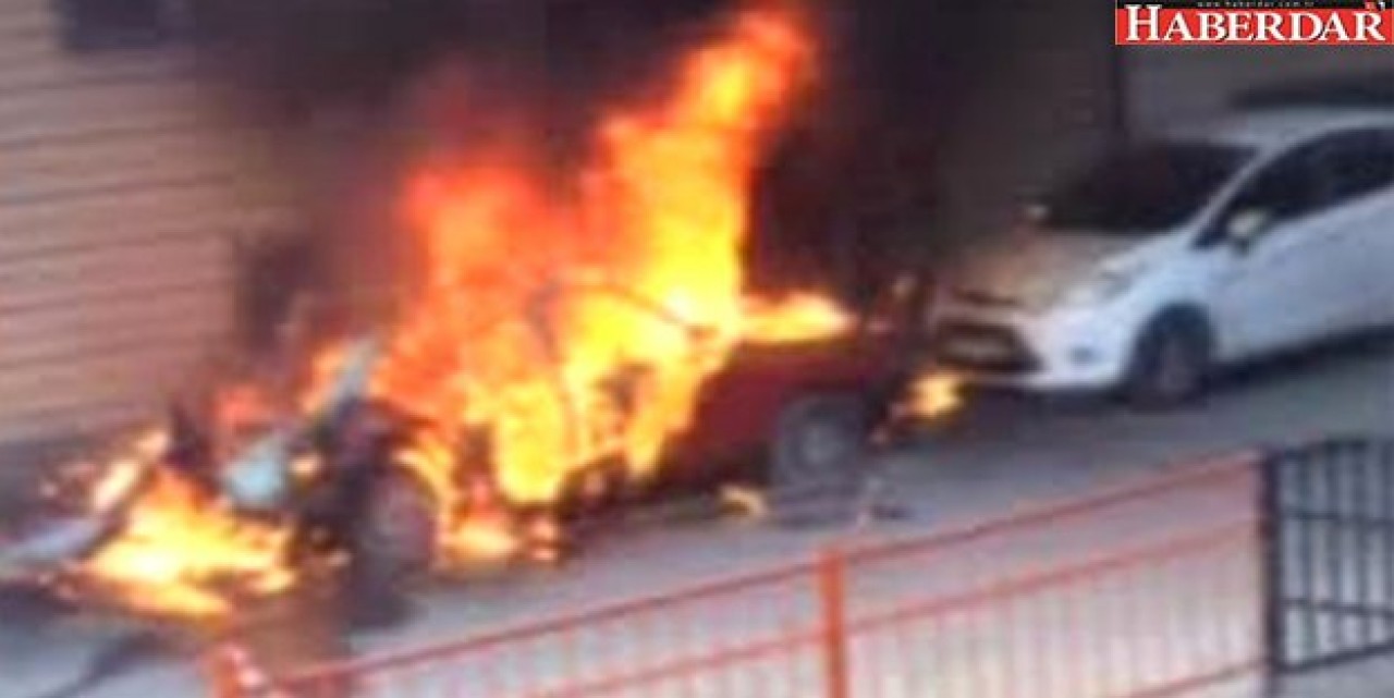 Kağıthanede Otomobil Bomba Gibi Patladı!