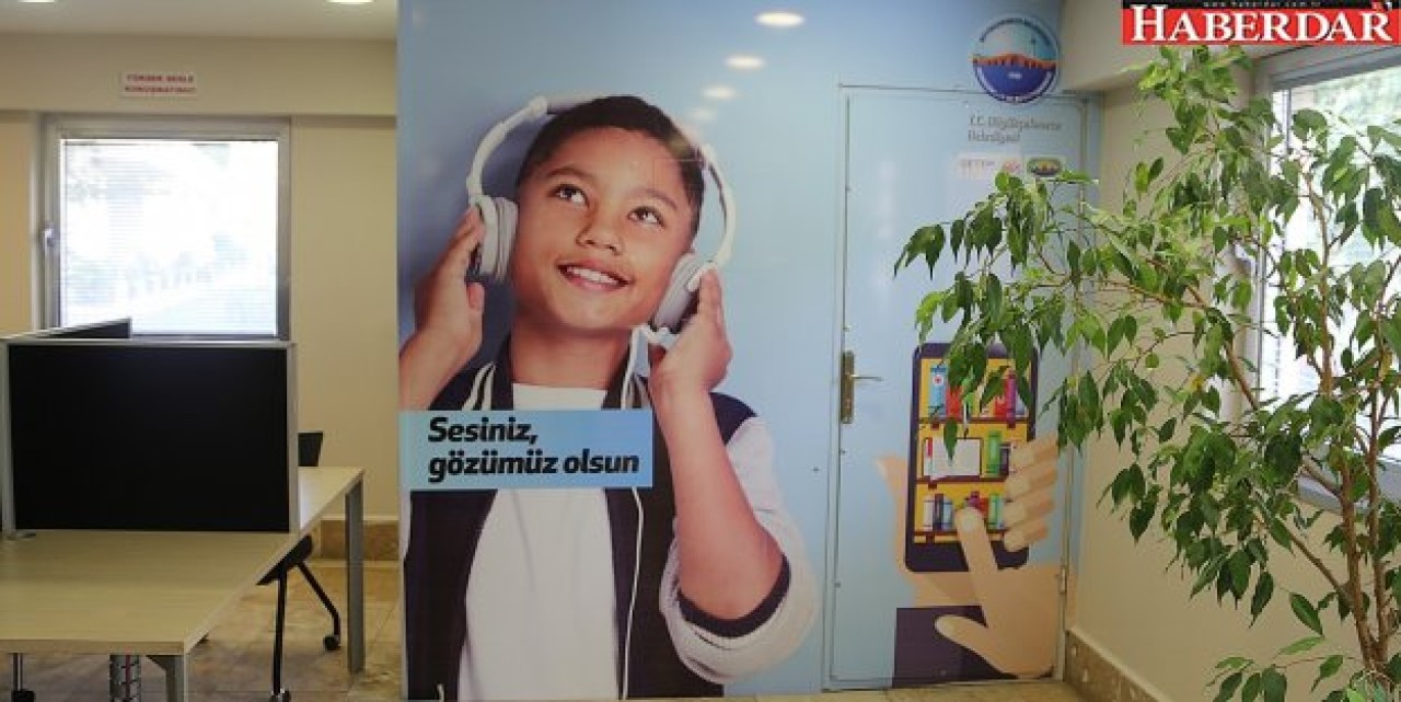 Büyükçekmece Belediyesi görme engelli vatandaşların gözü oldu