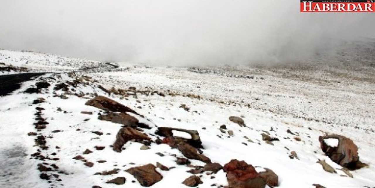 Mevsimin ilk karı düştü!