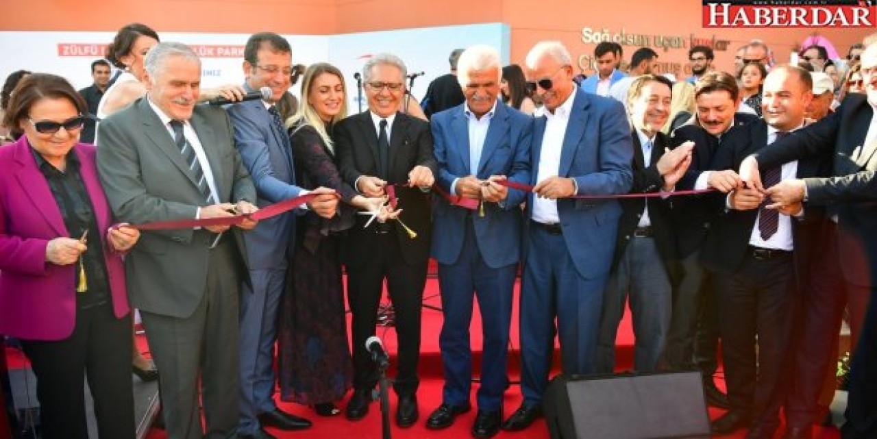 Beylikdüzünde Zülfü Livaneli Özgürlük Parkı Açıldı