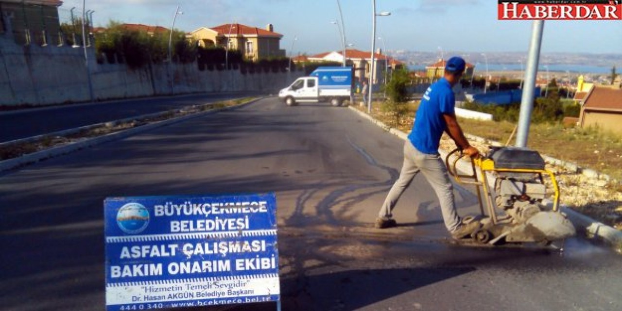 Büyükçekmece’ye dört koldan hizmet