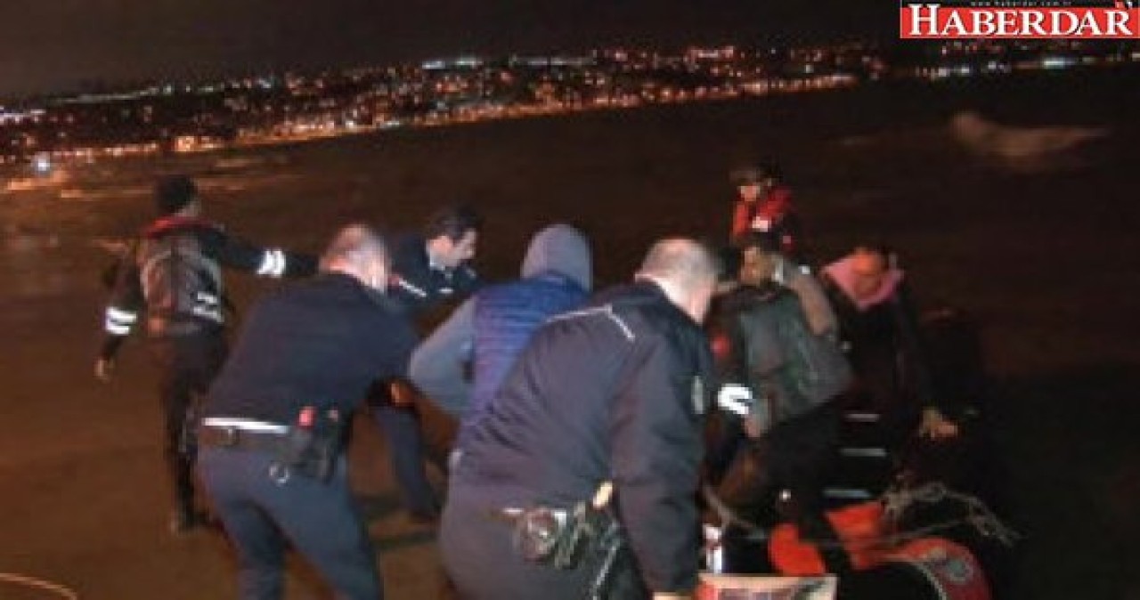 Büyükçekmecede Denizde Can Pazarı