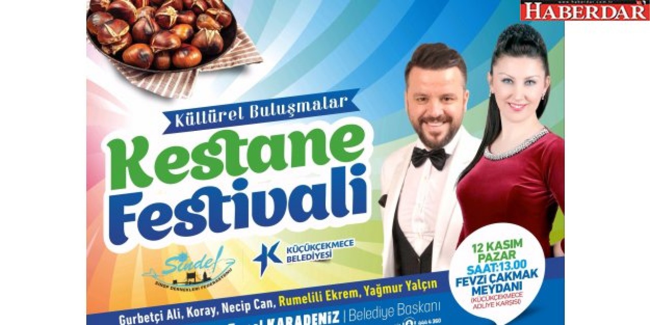 Küçükçekmecede Kestane Festivali