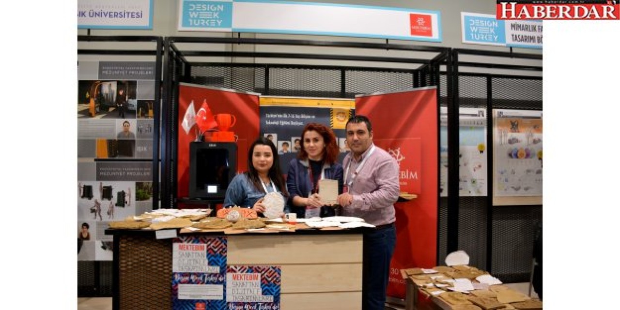Mektebim, 50ye Yakın Tasarımı İle Design Week Turkeydeydi...
