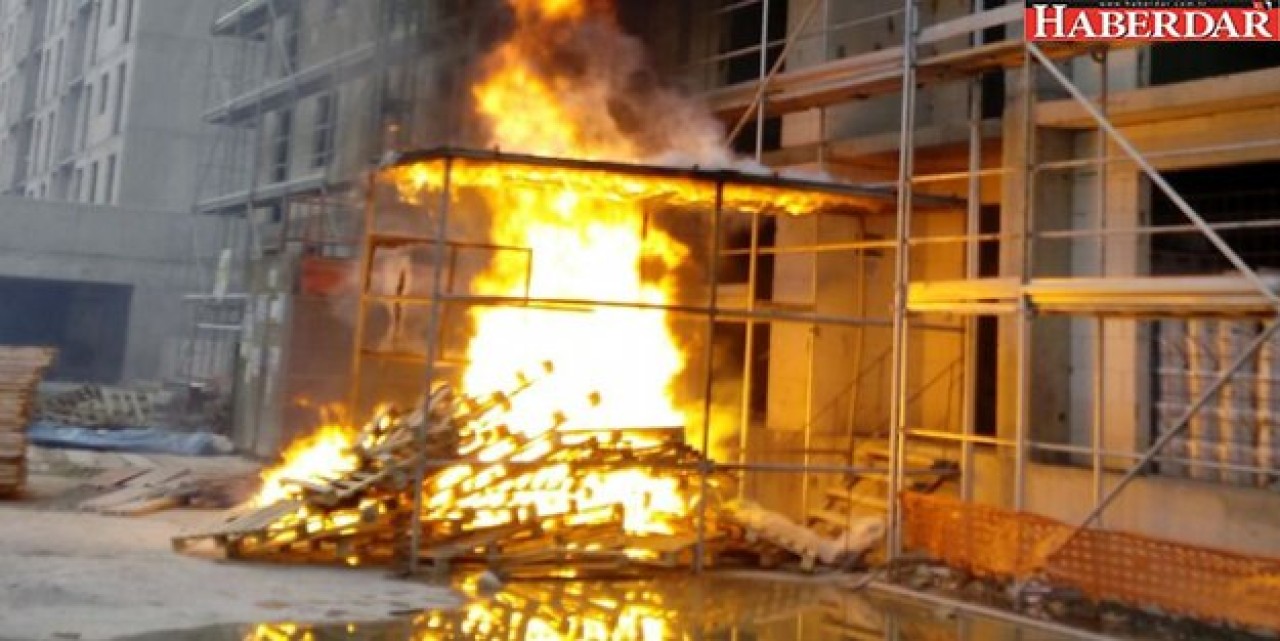 Yeşil İnşaatın projesinde işçi eylemi: İnşaatı tamamen yakacağız!