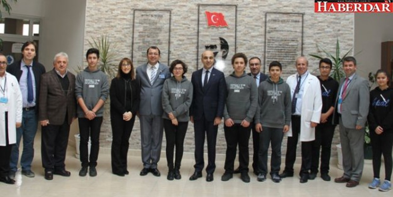 Başkan Kerimoğlu öğrencilerler bir araya geldi