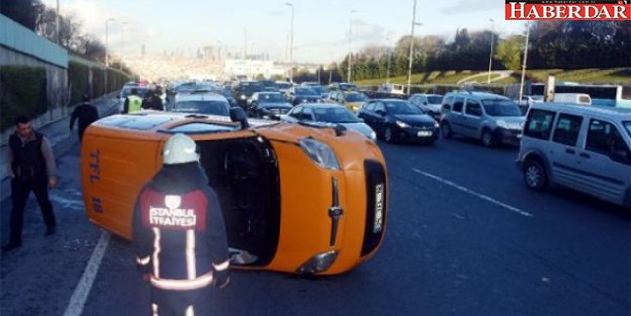 İstanbul E-5te feci kaza!