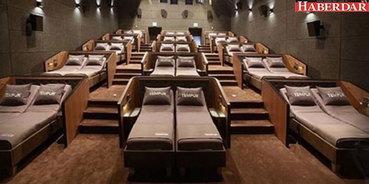İstanbulda yataklı sinema salonu açıldı: İşte şaşırtan bilet fiyatları