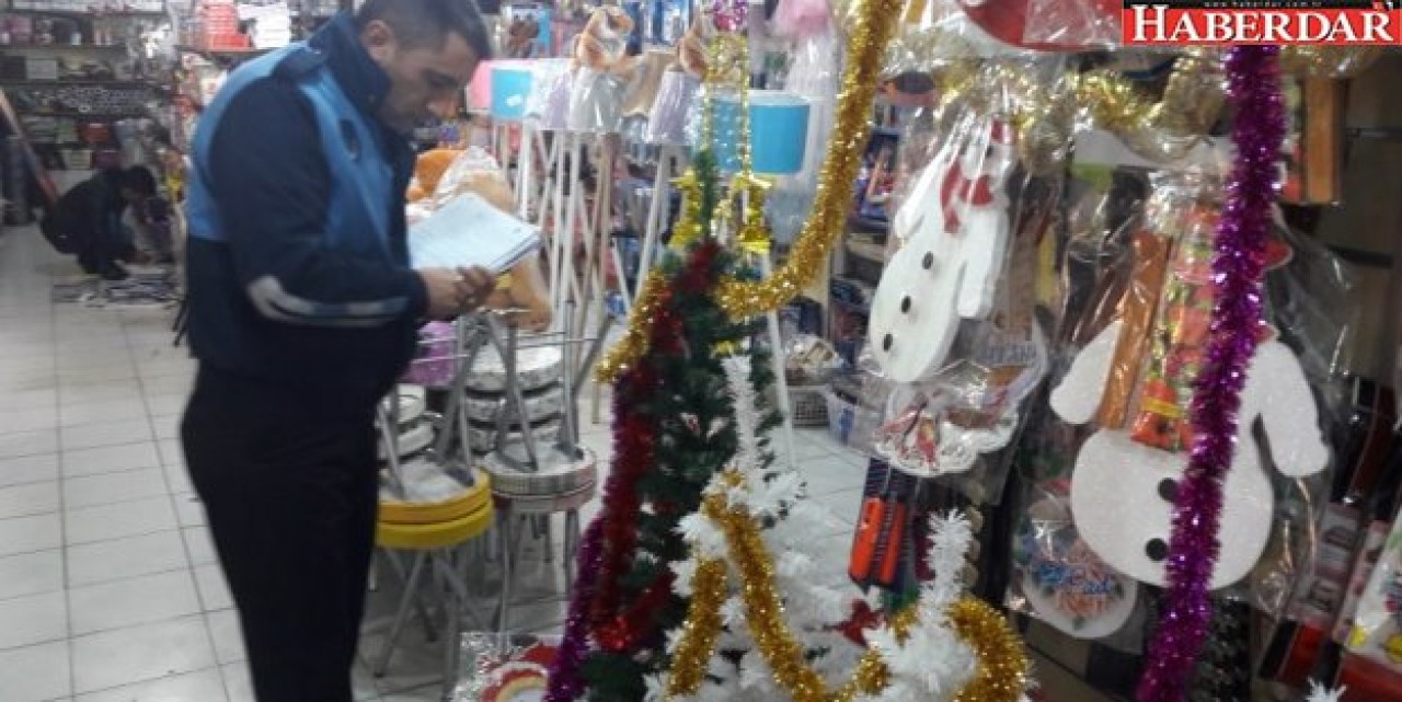 Zabıtadan yılbaşı denetimi