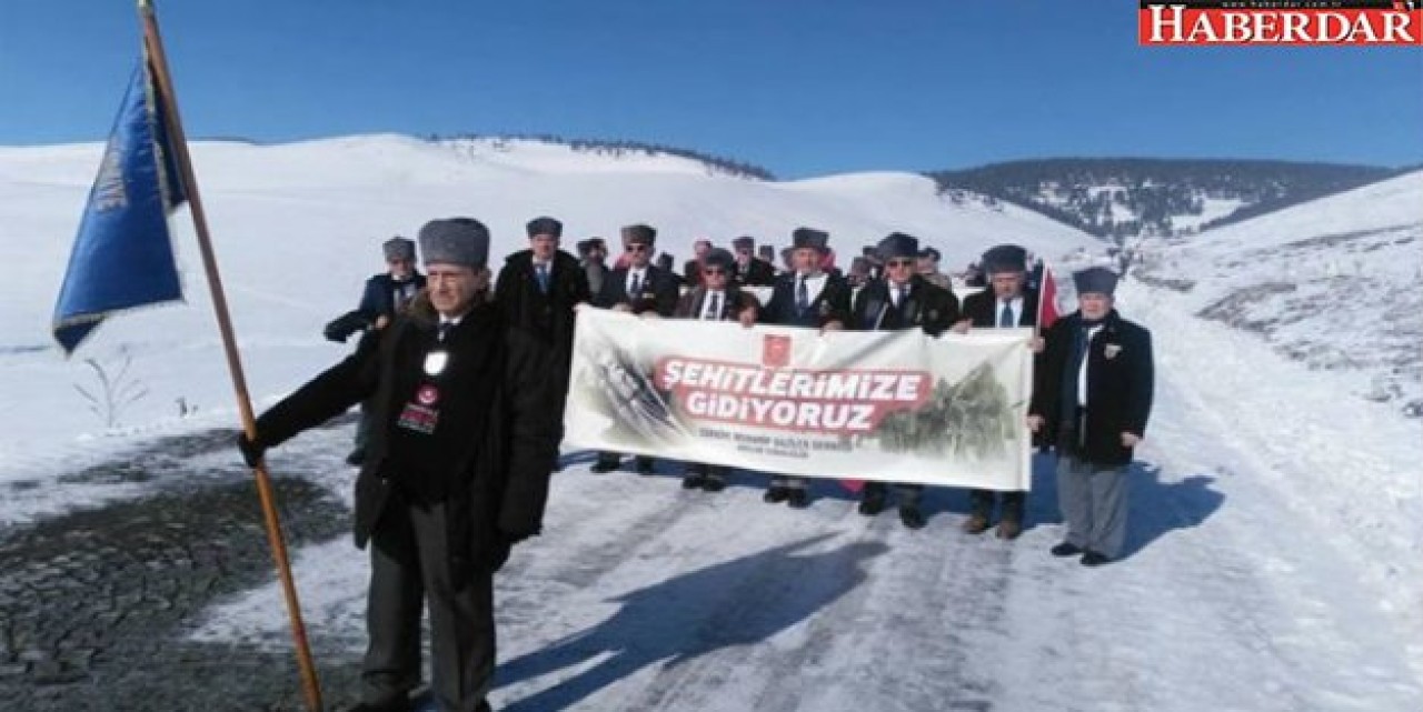 Avcılardan Şehitlerimize Gidiyoruz projesi