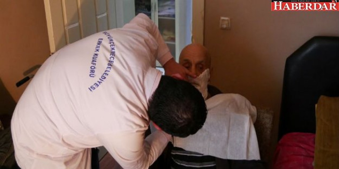 Evde tıraş hizmeti büyük takdir topluyor