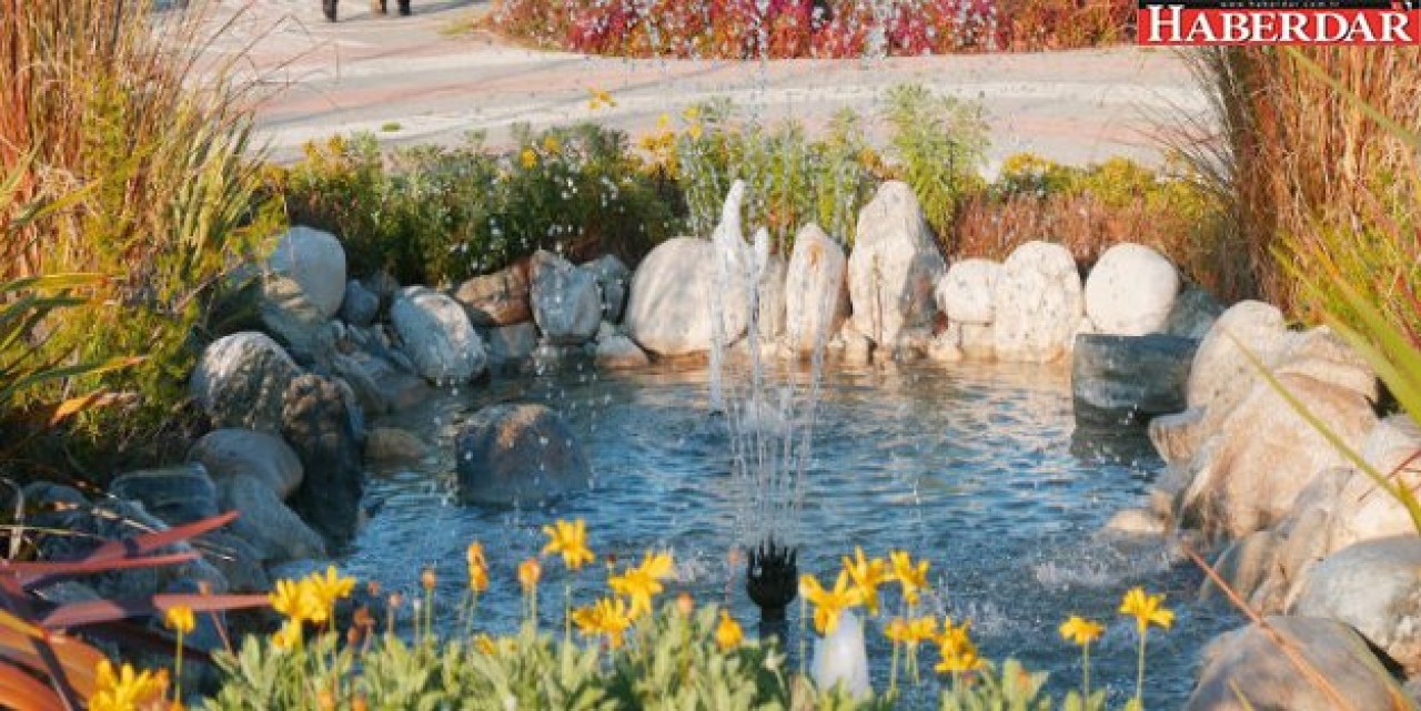 Büyükçekmece’de kış mevsiminde de rengarenk