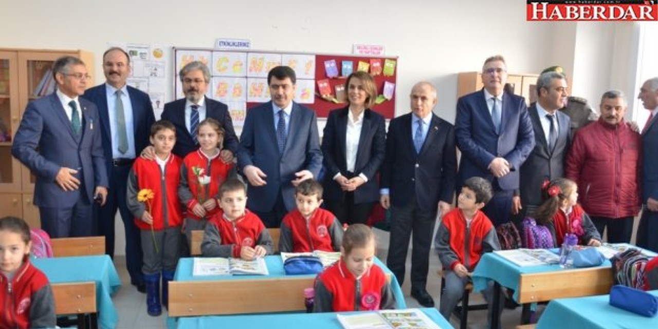 Vali Vasip Şahin Akalan İlk ve Ortaokulu’nu gezdi