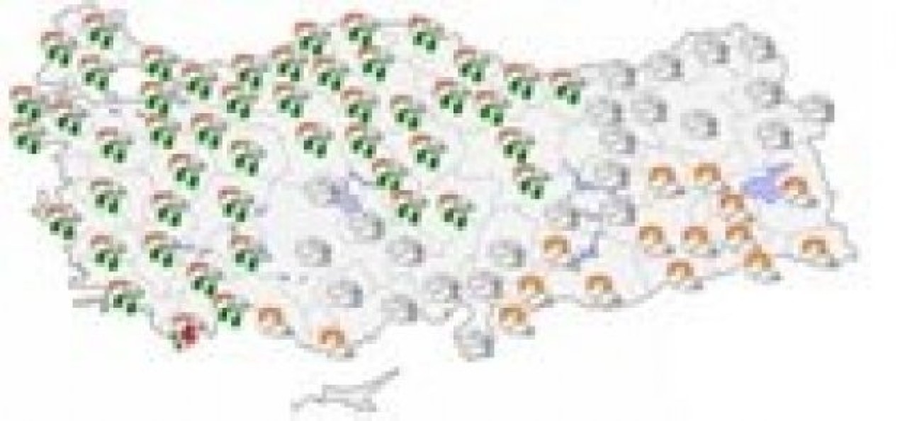 Sıcaklıklar azalacak.Yağmur var...