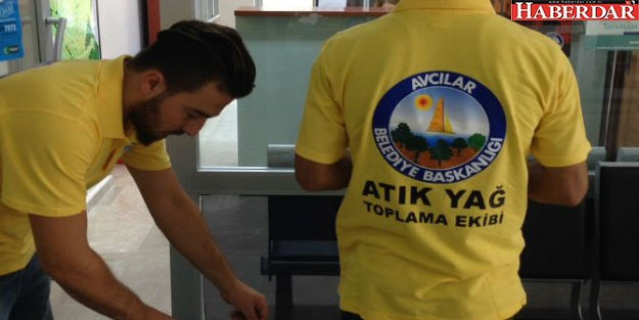 Avcılardan Alo Atık Yağ hattı