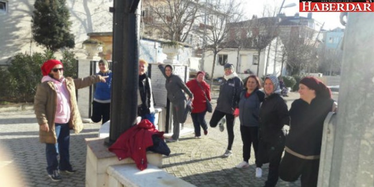Büyükçekmeceli kadınlar, ilçenin 7 noktasında sağlık için yürüyor