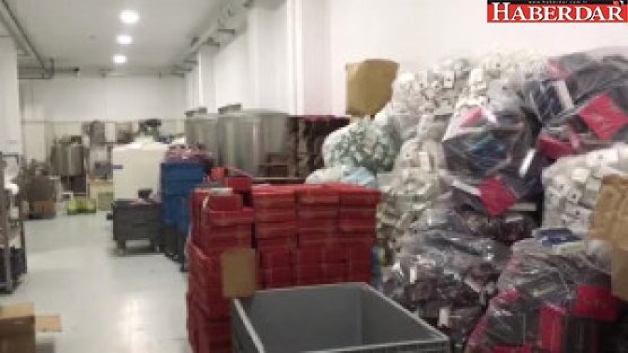 Büyükçekmecede sahte ürün operasyonu