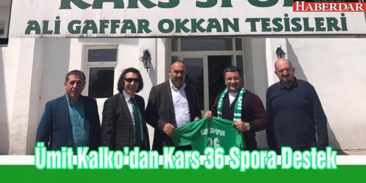 Ümit Kalko’dan Kars36 Spora Destek